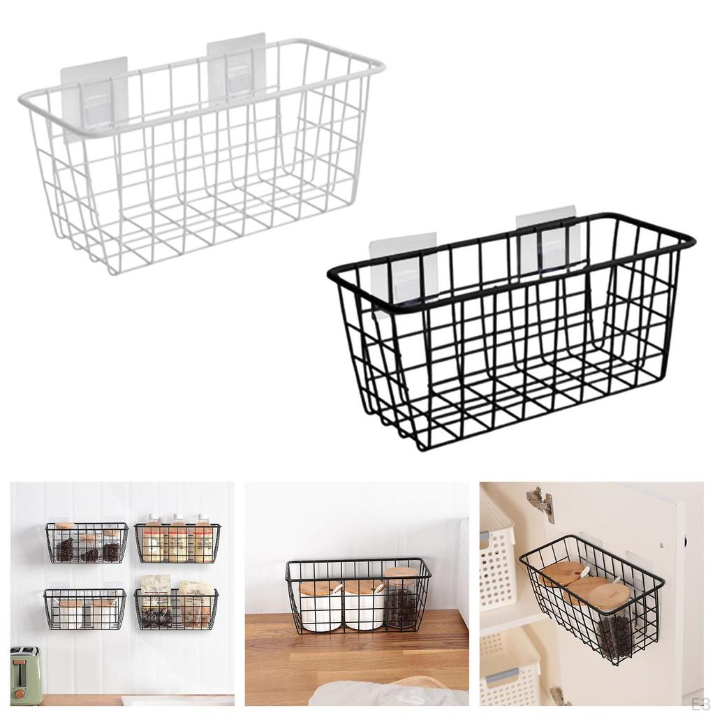 Durable Metal Hanging Basket for Kitchen Organization