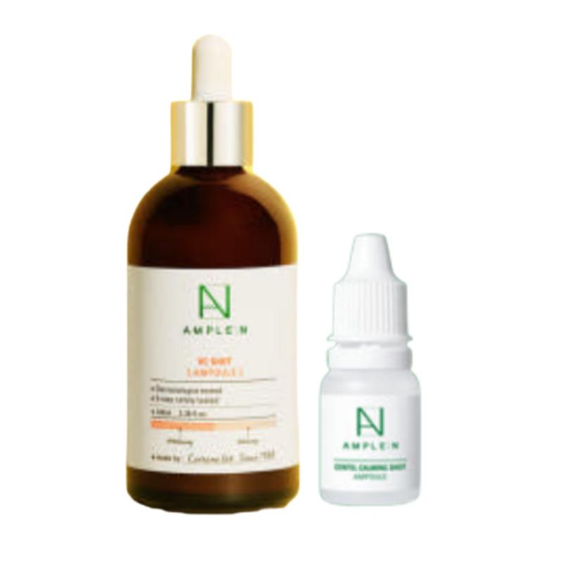 

AMPLE:N VC Shot Brightening Ampoule 100ml + Centel Calming Shot Ampoule 10ml Gift