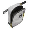 Converse Corduroy Shoulder Bag, Crossbody Bag Unisex Gray & Black 10027006-A01