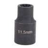 Brake Caliper Socket High Strength Metal 1 2 Inch Drive Replacement For S4 S6 S5 SQ5 11.5mm X 10pt