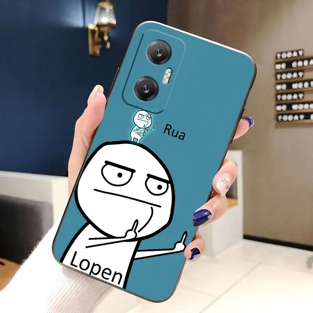 Cartoon Cute Funny Man Cover Phone Case For Infinix HOT 60 50 10 10I 10S 11 12 12I 20I 20S 30I ZERO X 20 30 40 Silicone Case