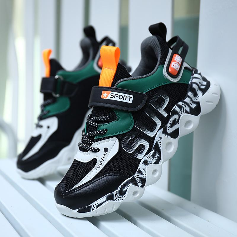 Детская противоскользящая износостойкая модная спортивная обувь — фото 5