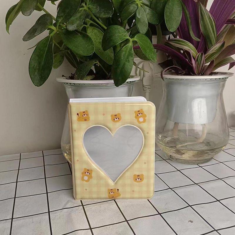 Tiger & Cat Three-Inch Polaroid Mini Album: Cute Card Storage for Idol Chasers & Collectors