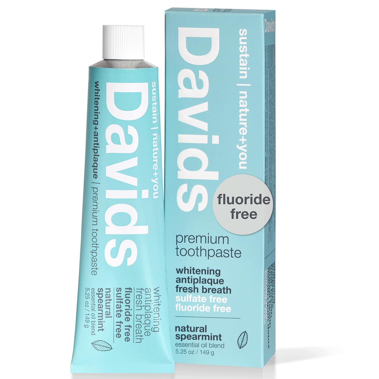 

DAVIDS American Natural Toothpaste Spearmint (Product)