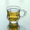135ml/140ml Coffee Cup Afternoon Tea Cup Heat-resistant Water Cup with Handle Exquisite Latte Mocha Coffee Cups Party Glassware