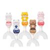 Children's Cartoon U-Brush: Soft Silicone Bristles, Ages 1-12, Manual Toothbrush with Fun U-Shape Handle
