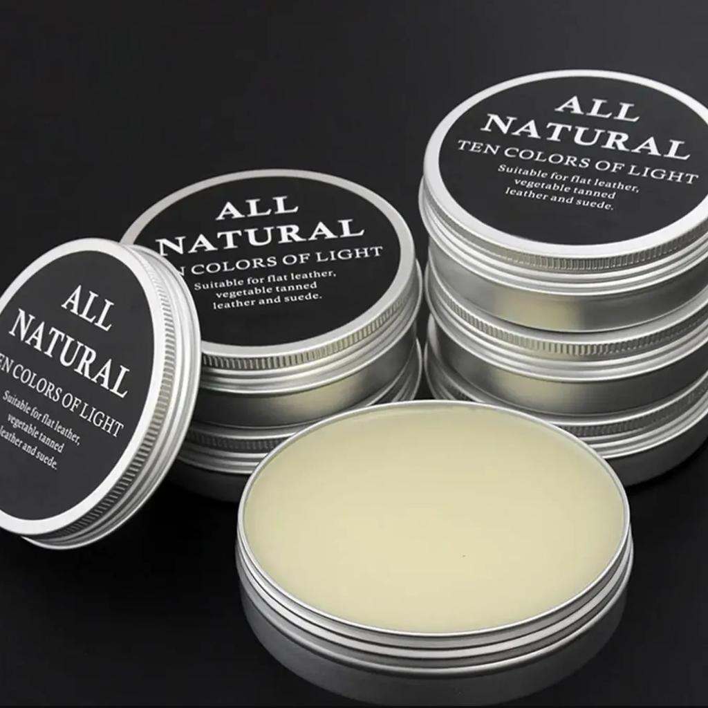 30g/50g/100g Mink Oil Cream Natural Leather Conditioner Protector For Leather Shoes Bags Leather Care Accessories
