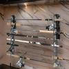 Fishing Rod Holder Wall Ceiling Fishing Rod Storage Rack Horizontal Fishing Rod Overhead Hanger Fishing Rod Holder Stand