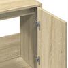 Bathroom Vanity Cabinet In Sonoma Oak 63 X 29 X 55 Cm Particleboard