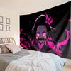 Demon Anime Group Tapestry, Unique Design Tapestry, Wall Decor for Bedroom,Livingroom, Playroom,Heartwarming Fan Holiday Gifts