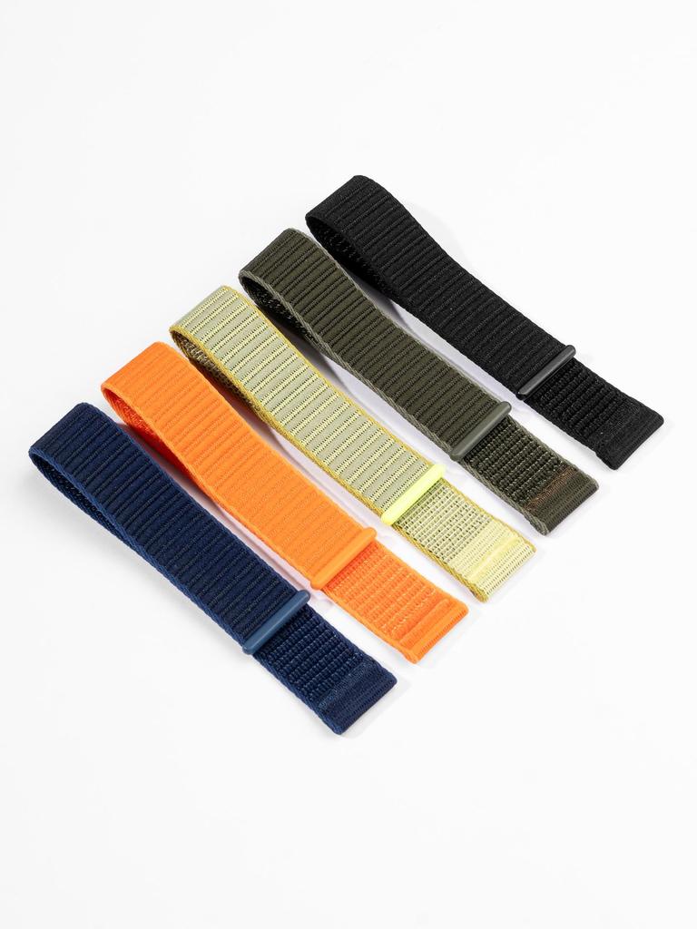 Breathable Woven Watch Band for Casio DW5600, GA2100, GA900 Men's Sports Models.