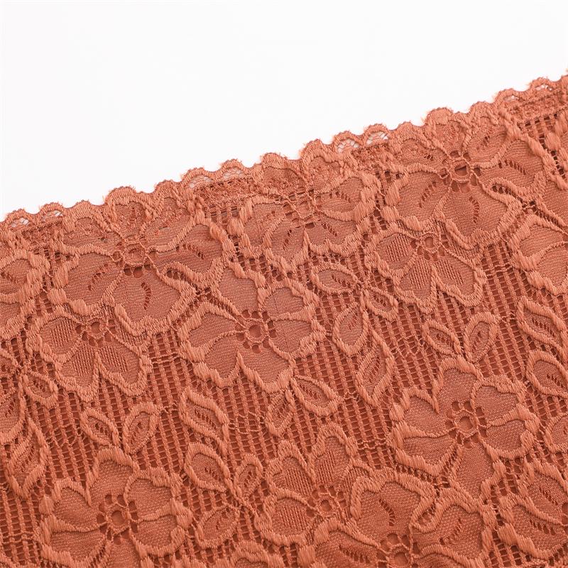 S-XXL Women Mid-Rise Lace Panties Sexy Solid Color Lace Trim Underwear Female Luxury Hollow Out Briefs Cozy Breathable Lingerie