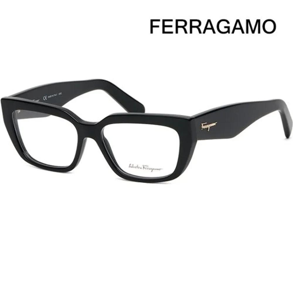 Eyeglass Frame SF2905 001 Oval Horn-rimmed Thick Black