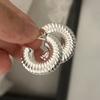 Xiaomi 925 Sterling Silver Vintage Earrings For Women Trendy Simple Geometric Stud Earring Jewelry Prevent Allergy Party Accessories