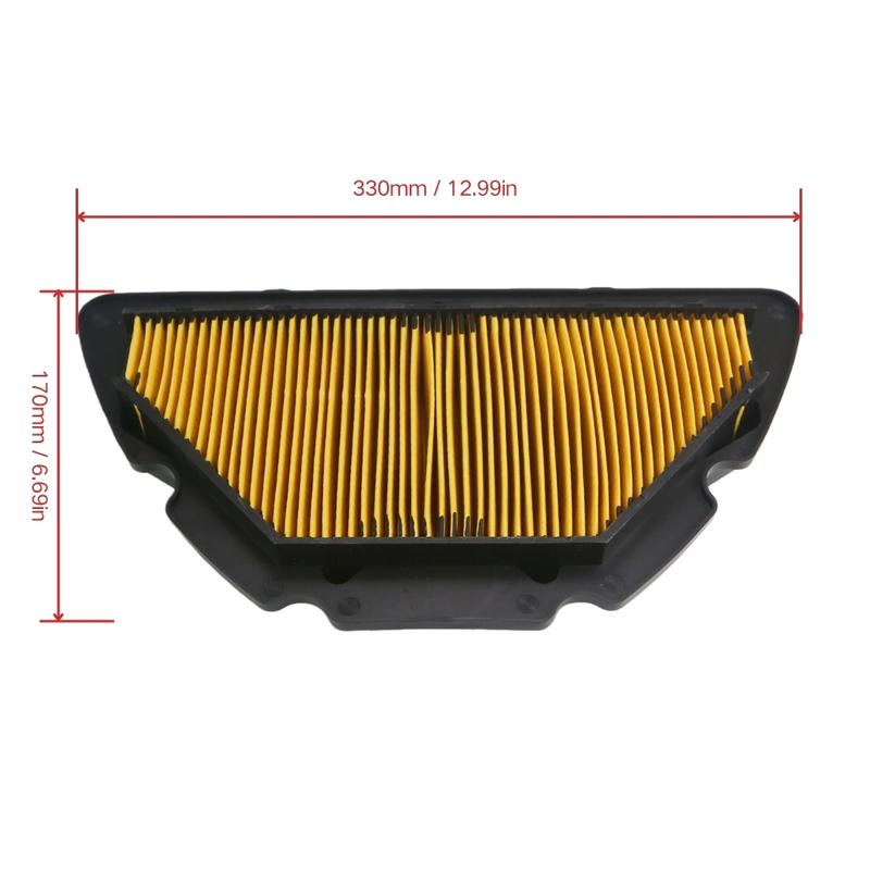For Yamaha R1 YZF-R1 2004 2005 2006 Motorcycle Engine Air Filter Motorcycle Parts Intake Cleaner Element Replacement