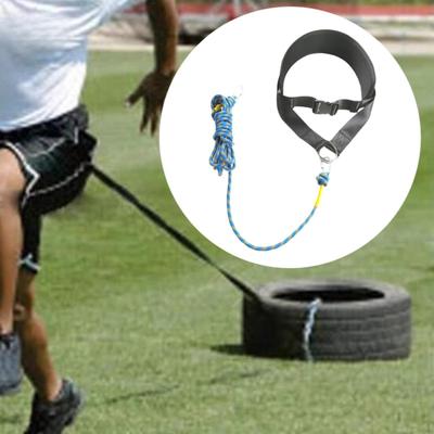 Belt for Pulling Sled Exercise Equipment, Portable Training Waist Belt, Adjustable