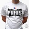 Paris Kids Boys T-Shirt Flag Top France Tee Eiffel Art Holiday Gift S S Kids Sizes