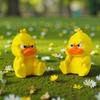 3D Printed Creative Duck Desktop Ornament – Quirky Cute Duck Prank Birthday Gift