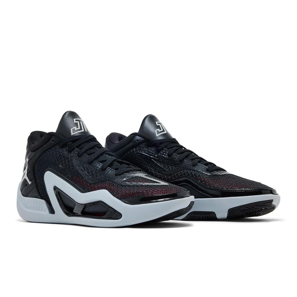 Air Jordan Tatum 1 PF 'Old School' (Unisex) Black / Metallic Silver / Wolf Grey / Anthracite / Siren Red Basketball Shoes DZ3322 001