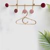 24Pcs Rattan Clothes Hanger Nordic Style Kids Garments Organizer Rack Children Hanger Kids Room Decor Hangers-B61B