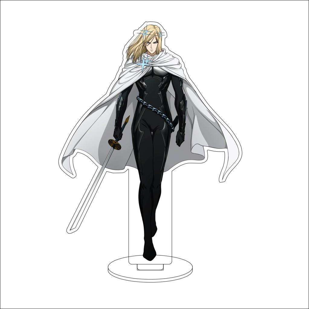 16CM Anime ONE PUNCH MAN Cosplay Acrylic Stand Ornaments Saitama/Tatsumaki/Metal Knight Figure Stand Halloween Gifts