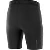 Salomon Solid Color Breathable Three-Quarter Sports Shorts Men shorts Deep-Black LC2189500