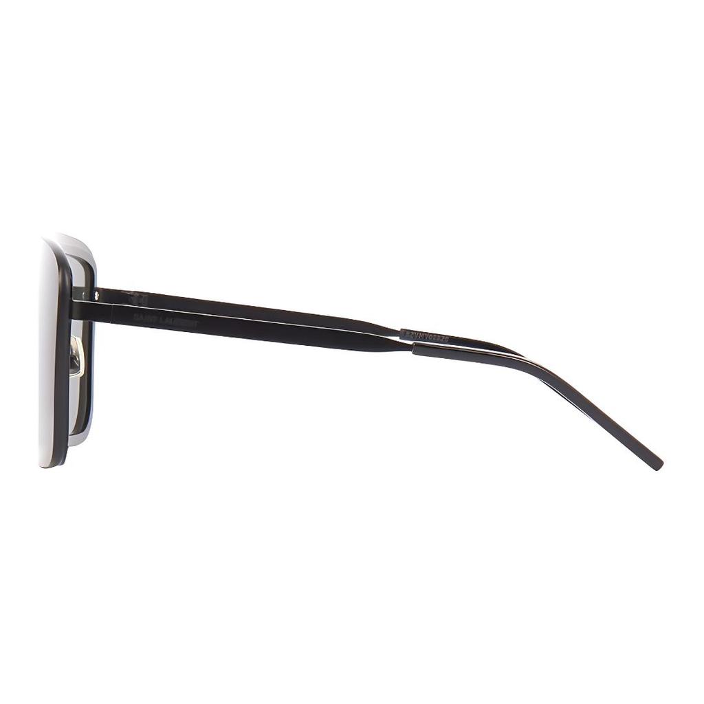 Saint Laurent Nadměrné sklo Ochrana proti UV Zvláštní tvar Sluneční brýle Unisex sluneční brýle Černé SL364-MASK-002