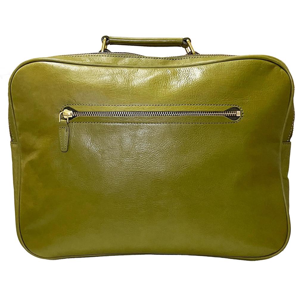 [moocat] Genuine Leather Business Bag, Large Capacity, Available In 4 Colors, Men's and Women's, Travel, A4 Size, Handcrafted by Skilled Artisans