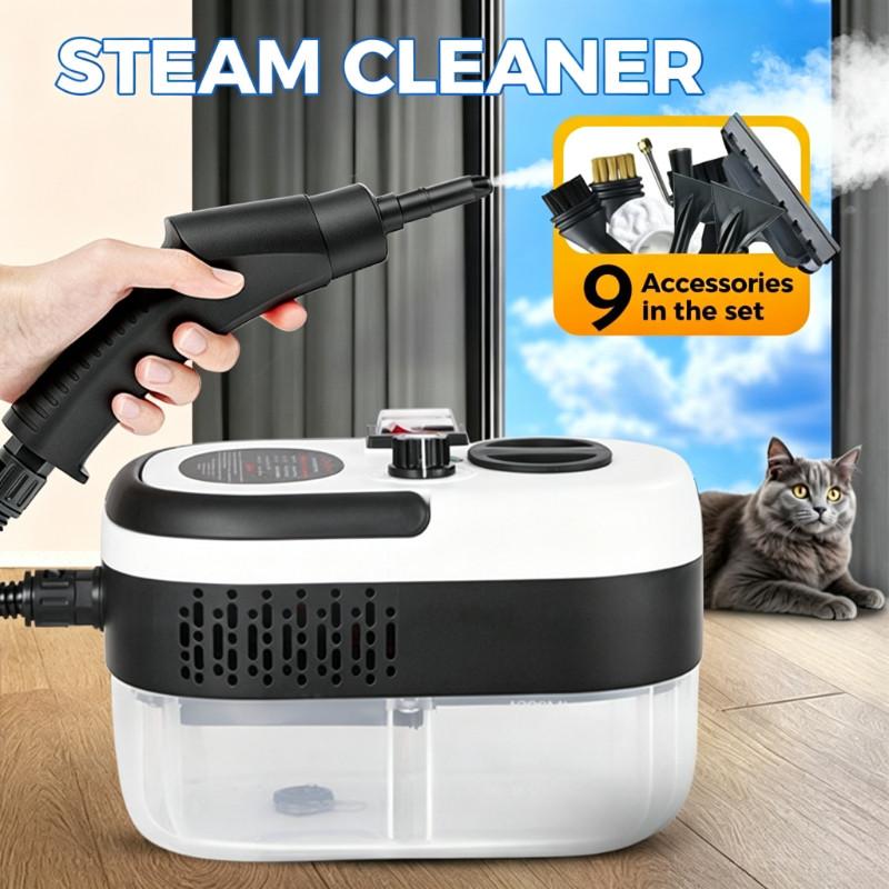 2500W High Temperature Pressurized Steam Cleaner Small Handheld Rapid Heating Steam Cleaning Machine