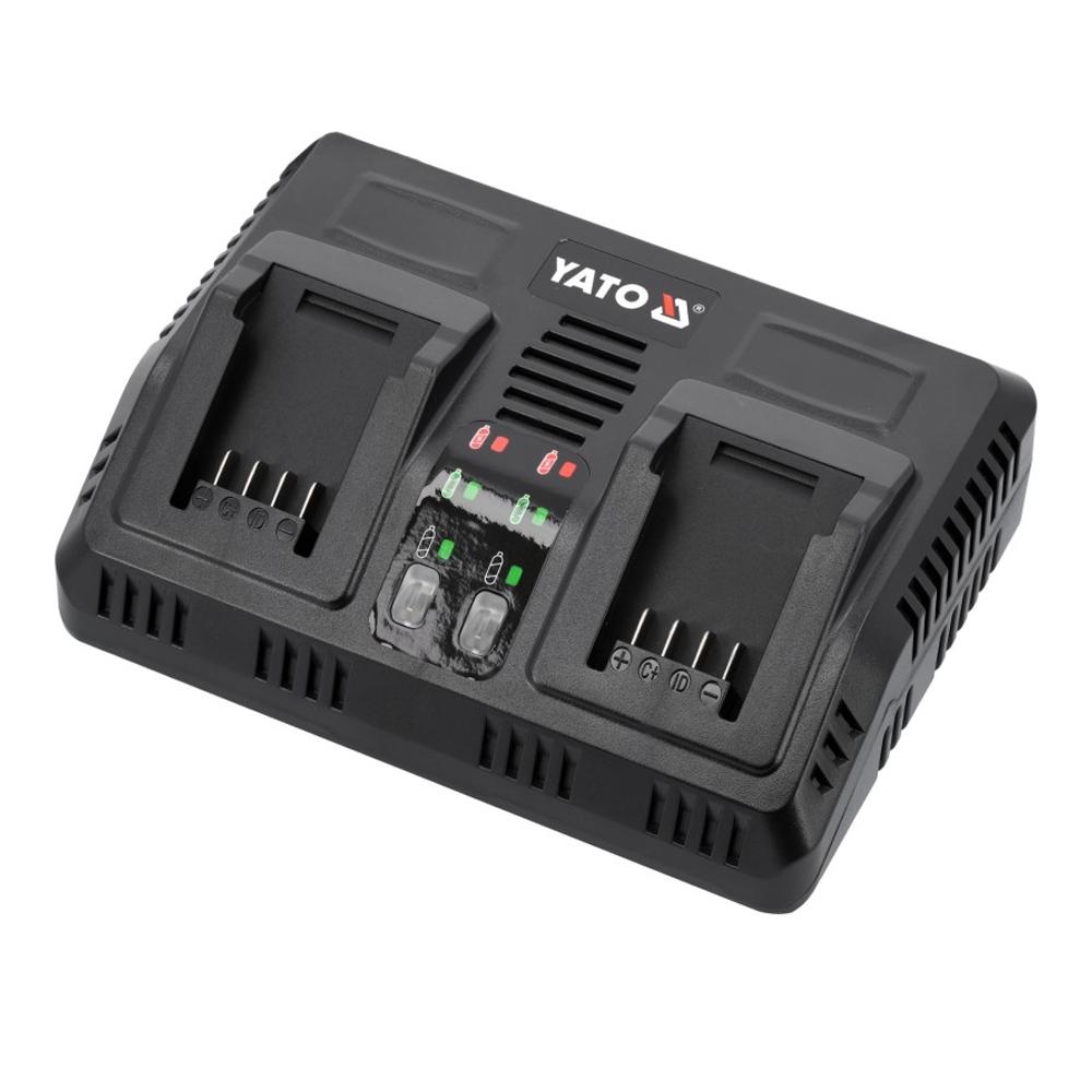 Yato Batterieladegerät (EU-Stecker)