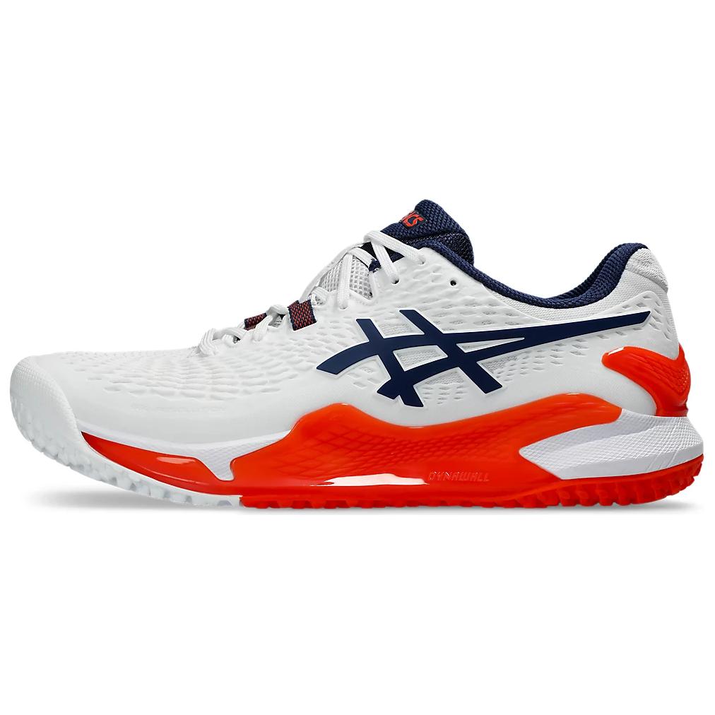 

Asics Gel Resolution 9 Low top Tennis Shoes Men s White 1041A377-102 43.5
