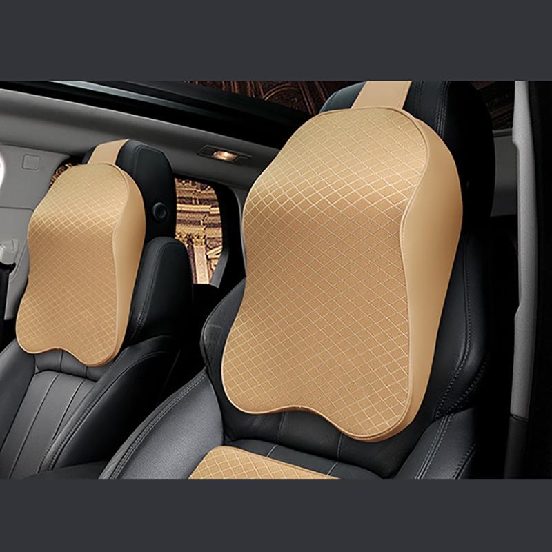 

Автомобильная подушка для шеи подголовник поясничная 3D пена с памятью поддержка сиденья для путешествий подставка для шеи дышащая подушка-протектор для шеи автомобильного сиденья