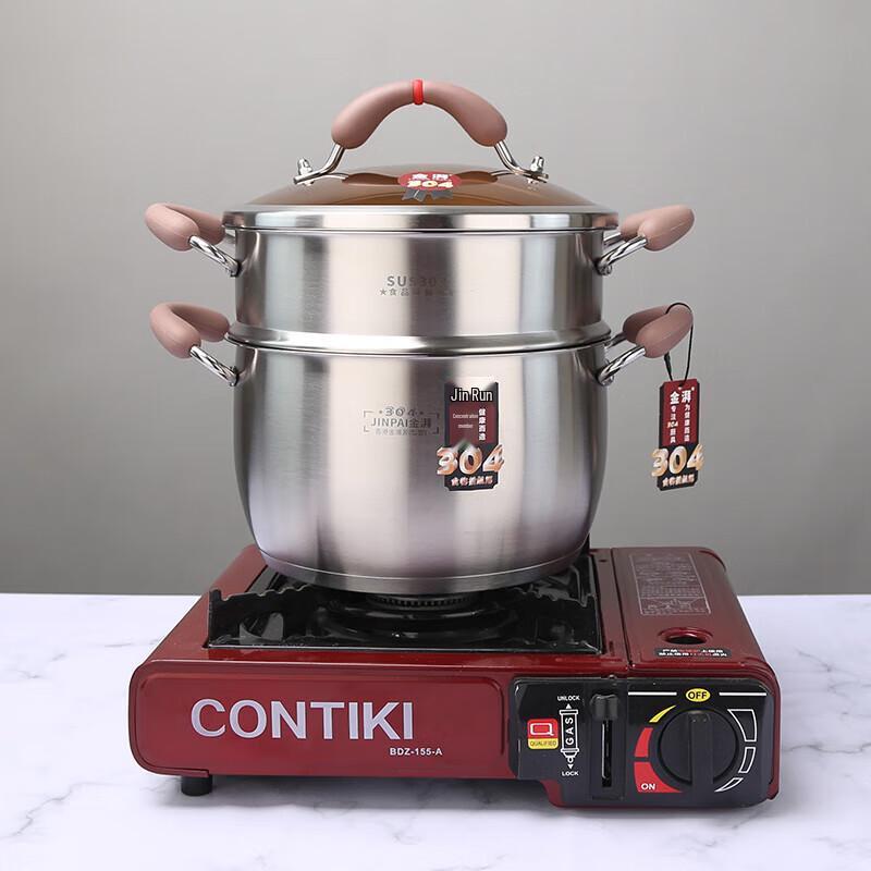 

Jinpai 304 Stainless Steel Soup Steamer Pot