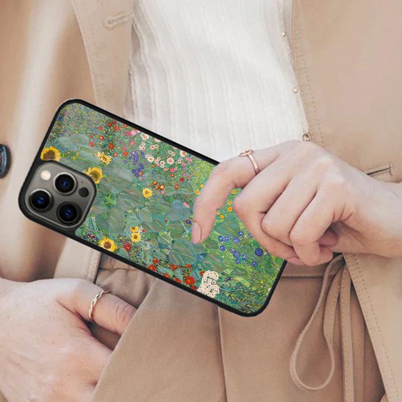 Kiss by Gustav Klimt Magnetic Phone Case For APPLE iPhone 17 Air 16 14 13 12 Pro Max 15 Plus Wireless Charge With MagSafe Cover