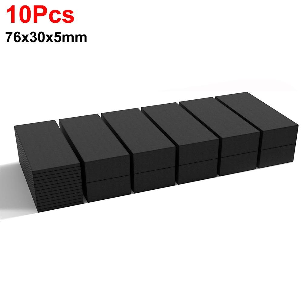 Double-sided Adhesive Furniture Wall Protectors Anti Vibration Shock Protection EVA Foam Pads Black White Headboard Bumper Bench