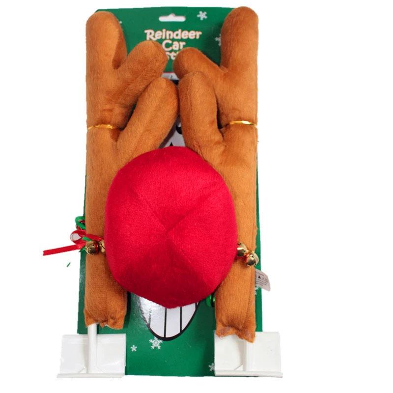 Car Decoration Reindeer Antlers - Christmas Ornaments for Show Cars