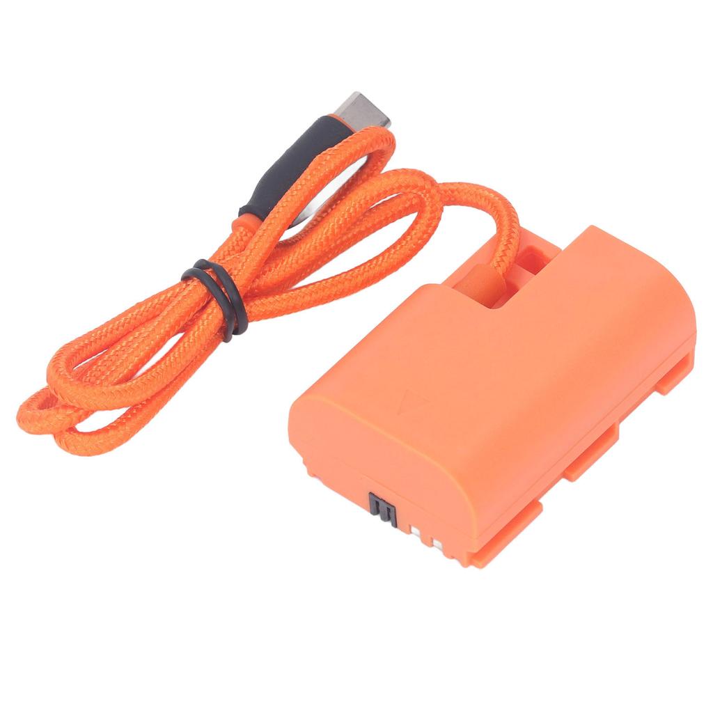 Dekodet LP E6 Dummy Batteri Type C til LP E6 Batterierstatning for 5D Mark IV 5D Mark IlI 5D Mark