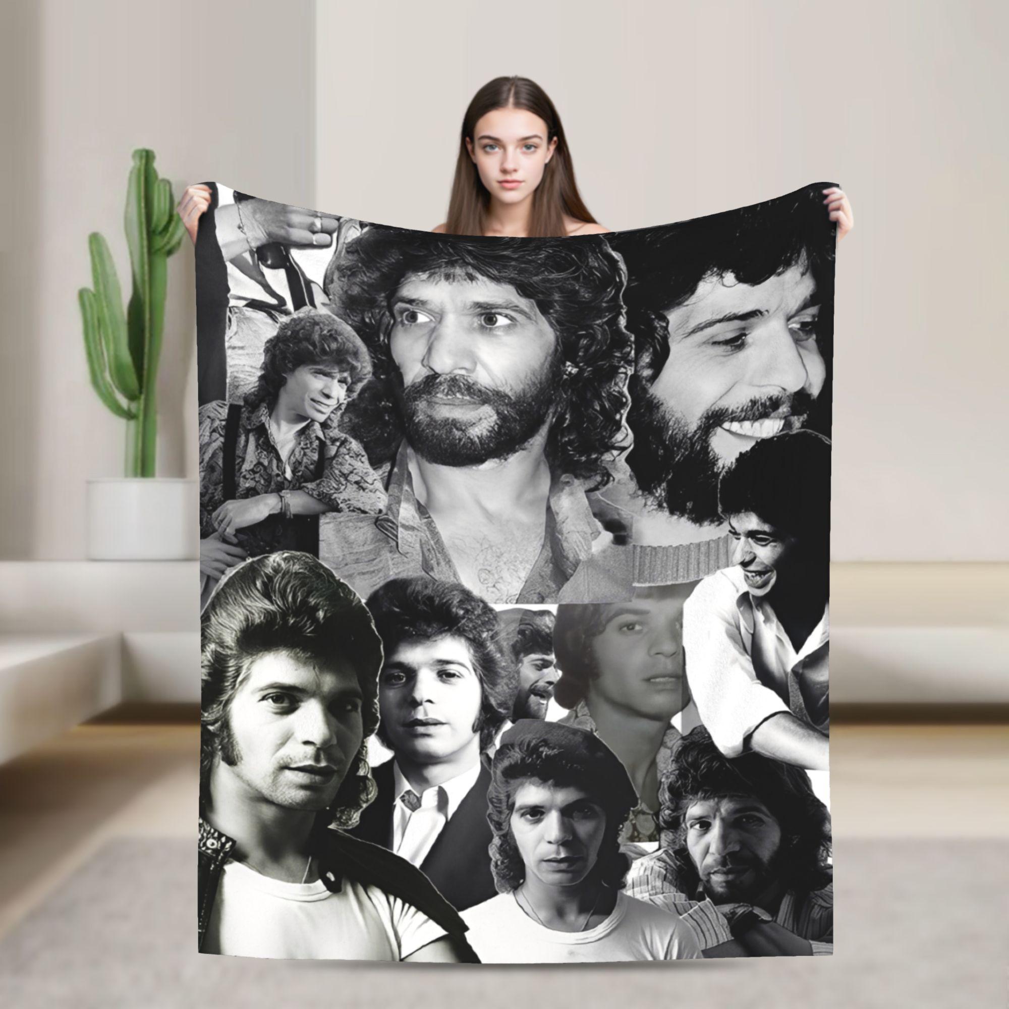 

Camarons De La Isla Flamenco Singer Blanket Cover Island Shrimp Wool Throw Blanket Bedding Couch Rug Piece Soft Warm Bedspreads 75x90cm