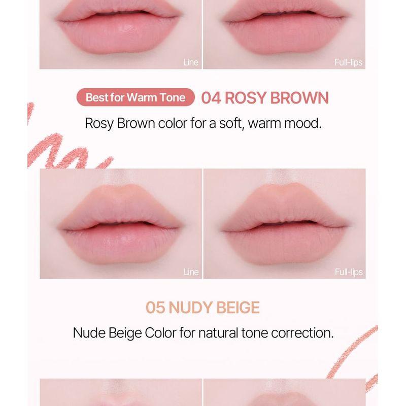 COSNORI - Soft Drawing Over-Lip Maker - 6 Colors