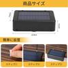 Solar Outdoor Large Stair and Warm Solar Nameplate Indicator Entryway LED Garden Outdoor Easy Suitable for Pack of 4 Lights, Capacity, Lights,