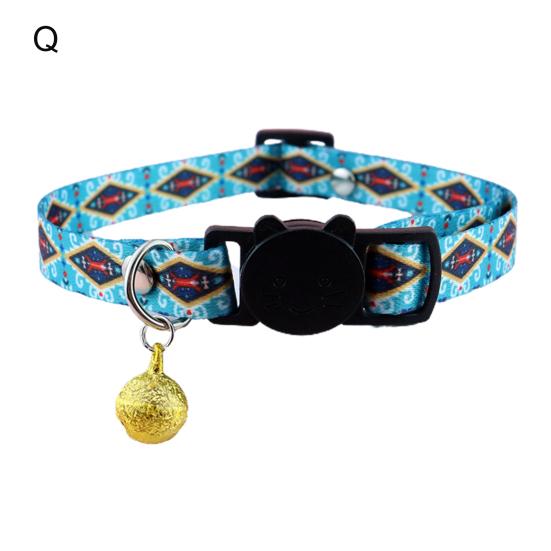 Haustier Kragen Druck Anti-Erstickung Sicher Schnalle Abtrünnigen Haustier Katzen Hunde Halsbänder mit