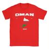 Oman Flag T Shirt Summer Oman Map Omani National Day Cotton T Shirts For Men Popular Print Tee Shirt Short Sleeve Awesome Tees