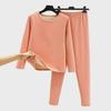 Women's German Velvet Thermal Underwear Set: Plus Size, Thickened, Brushed for Autumn/Winter