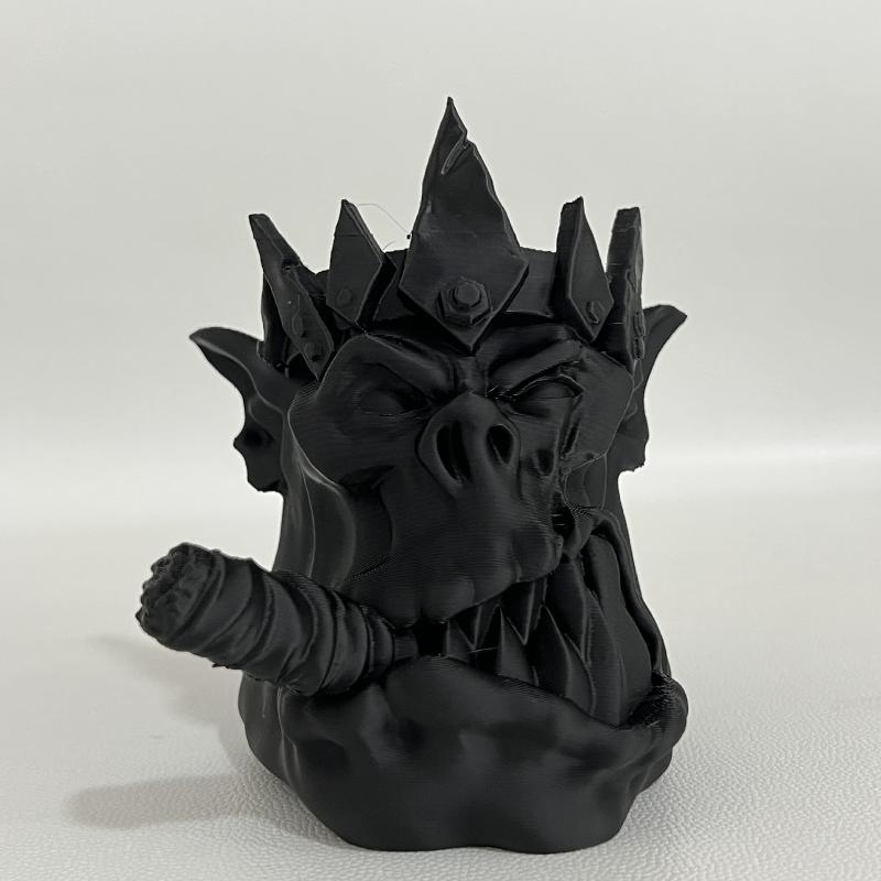 

Funny Orc Smoking Towing Hitch Ball Cover Trail Hitch Cover Prevent Receiver Tube From Rusting Car Accessories