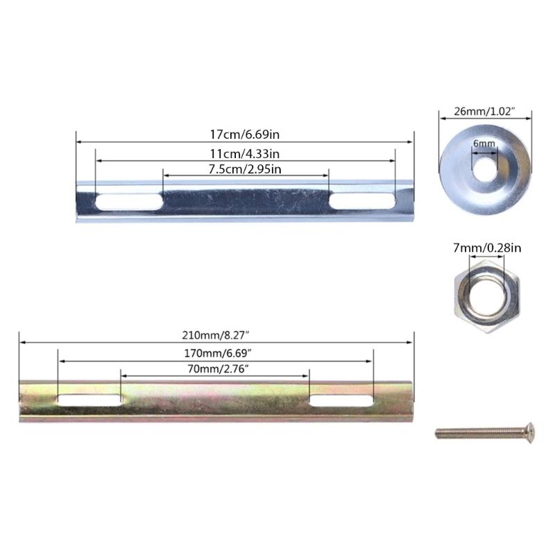 Elektrisk Fordons Skoter Bagageutrymme Baklåda Snabbfäste Stämplad Bottenplatta Motorcykel Baklåda Rack Tillbehör