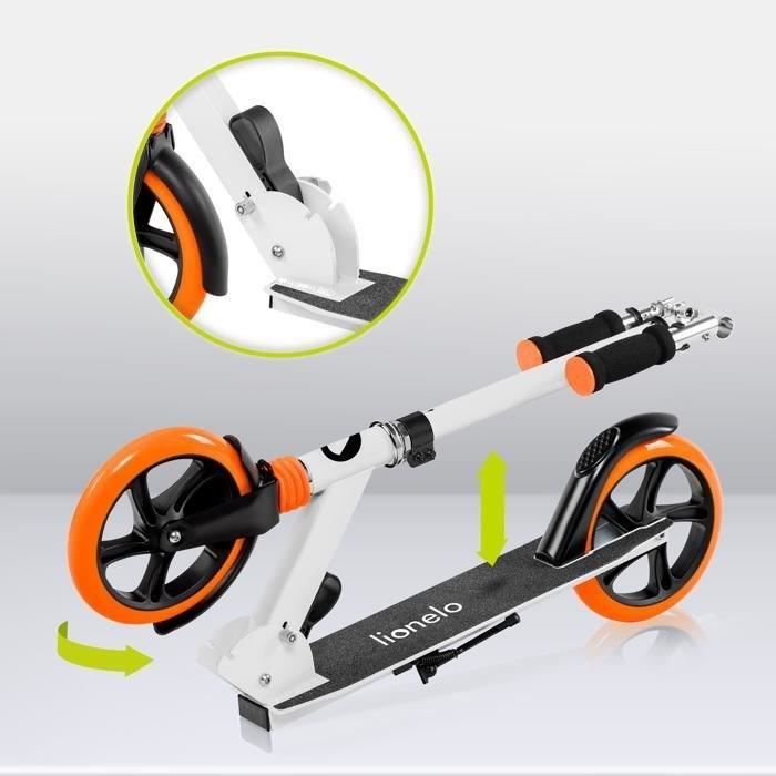SCOOTER SCOOTER LIONELO Luca scooter pour enfants Cityroller jusqu'à 100 kg... EUR 66,54 - FR
