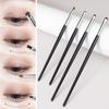 4/6Pcs Eye Detail Brushes Set Horse Hair Eyeshadow Brushes Undereye Smudge Brushes Soft Eyeliner Brush Perfect Eye Makeup Tools