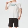 Puma Men's Short Sleeve & Shorts Sports Set