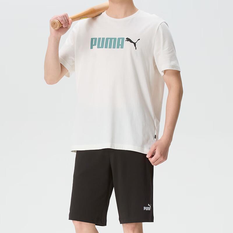 Puma Men's Short Sleeve & Shorts Sports Set