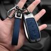 For Mercedes Benz A C E S G Class GLC CLE CLA W177 W205 X167 AMG Zinc Alloy +Leather Car Key Case Cover Holder Shell Accessory Rf2